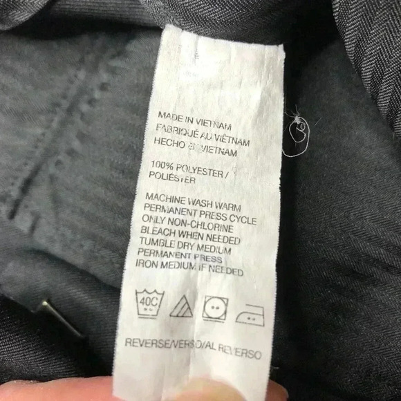 Izod  Black Dress Pants Size 34 - Picture 11 of 16